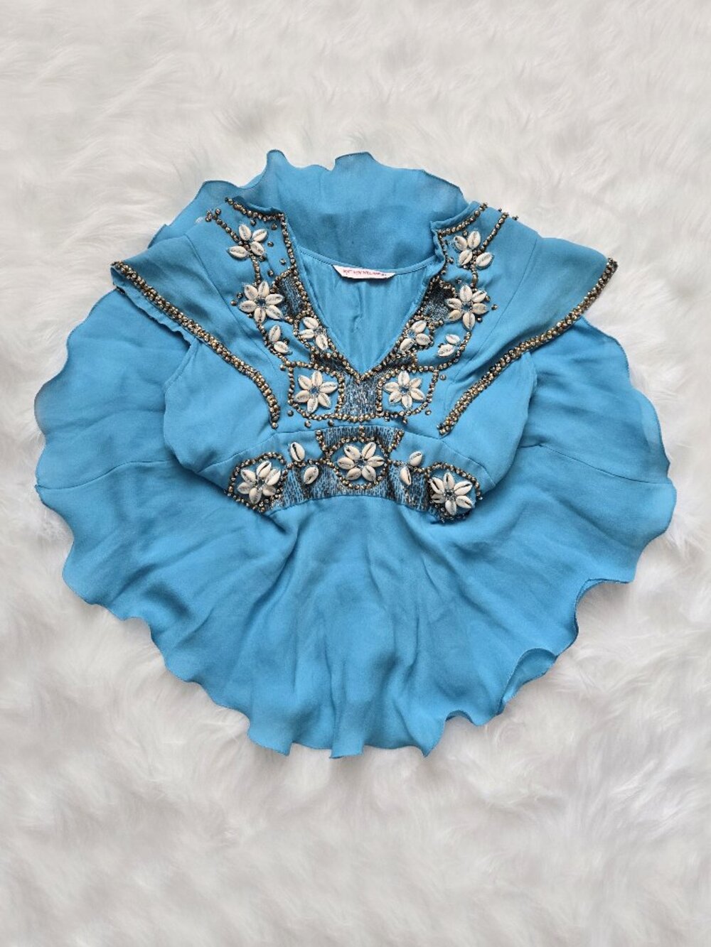 Ultimate Mermaidcore Luxury Vintage Matthew Williamson Silk Masterpiece